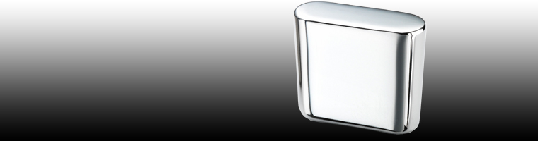 "Oval Mini" Blank krom