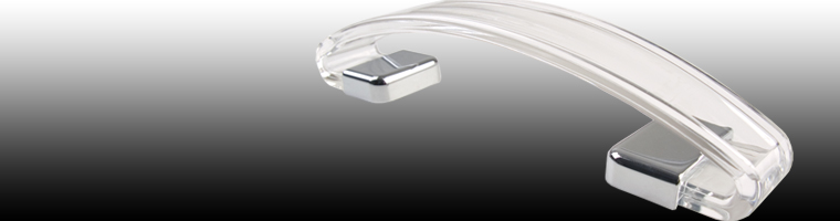 "Plexi" Transparent / Krom