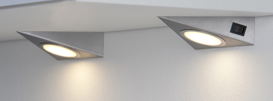 SUN Triangolo LED-Spot 350mA 3,5W Varmvit