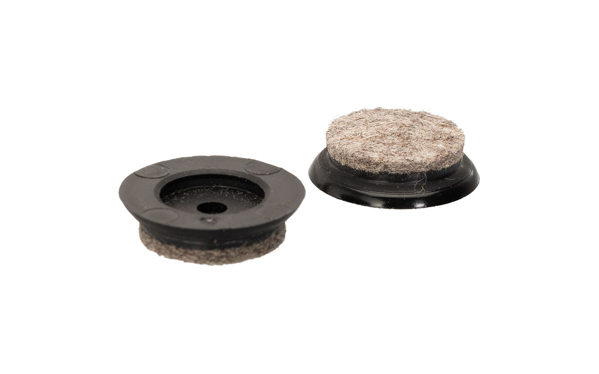 QuickClick Möbeltass Ø 25 mm – Svart