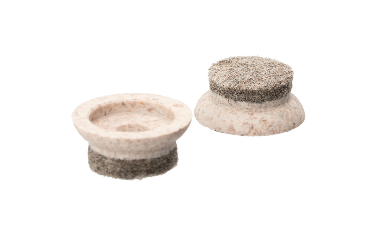 QuickClick Möbeltass Eco Ø 20 mm – Vit