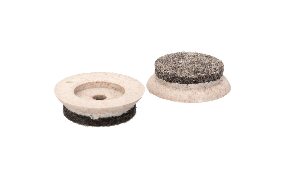QuickClick Möbeltass Eco Ø 25 mm – Vit