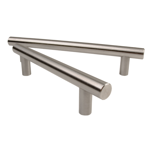 Handtag "T-Pull Inox" 168 x 31,5 / cc 128 mm