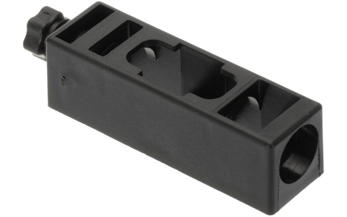 Adapter Salice Push 'DP82XX3R' Justerbar Svart