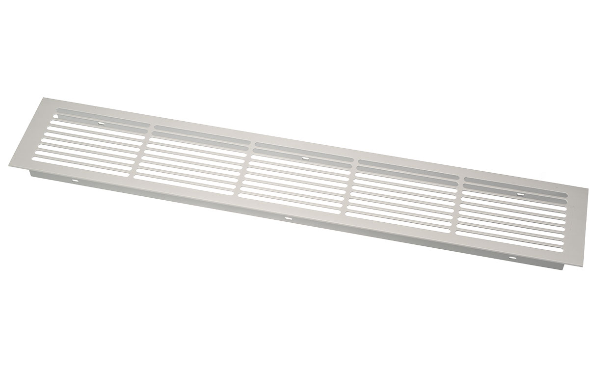 Ventilationsgaller 500 x 86 mm Aluminium