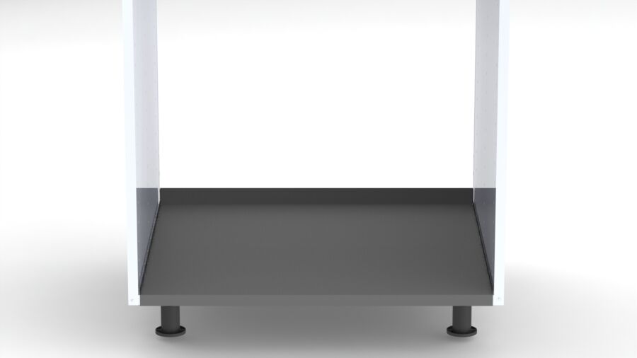 Bänkskåpsinsats Standard M80 Djup: 54,5-56 cm Antracit