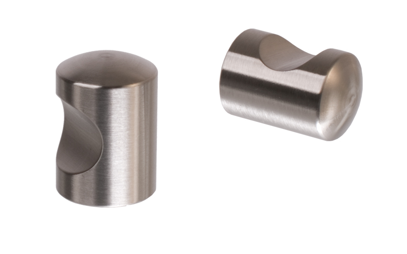 Knopp "Barell Steel" Rostfritt Stål
