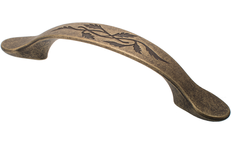 Handtag "Acanthus" Bronsoxid