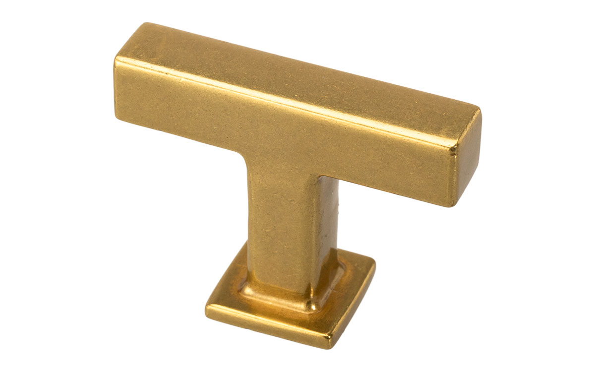 Knopp 'Beam' Vintage Guld