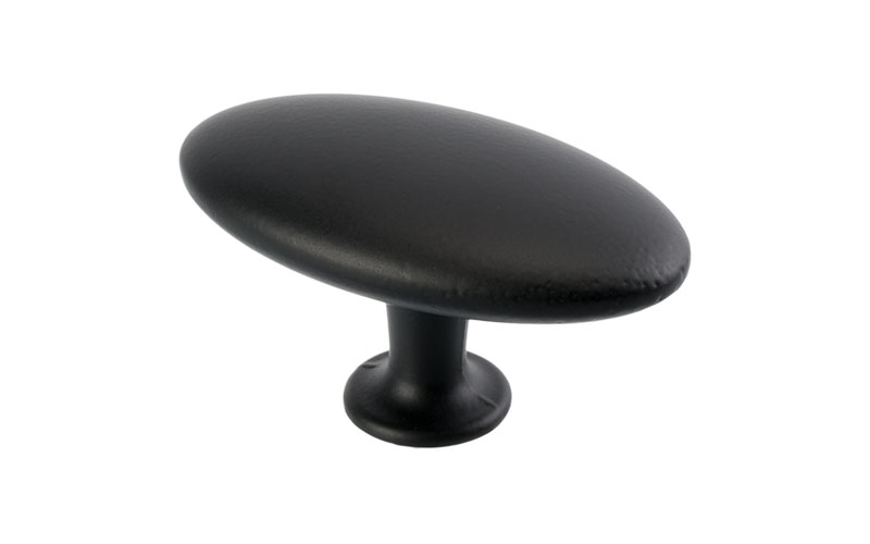 Knopp "Egg" Svart