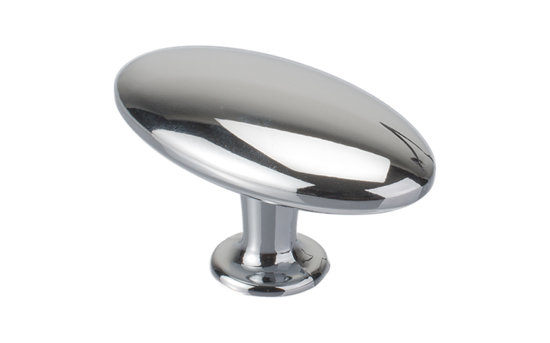 Knopp "Egg" Blank Krom