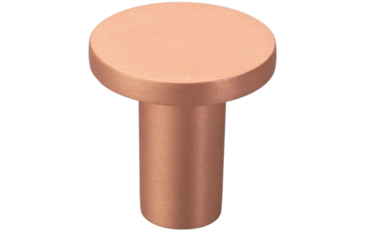 Knopp 'Lilly' Mattborstad Koppar