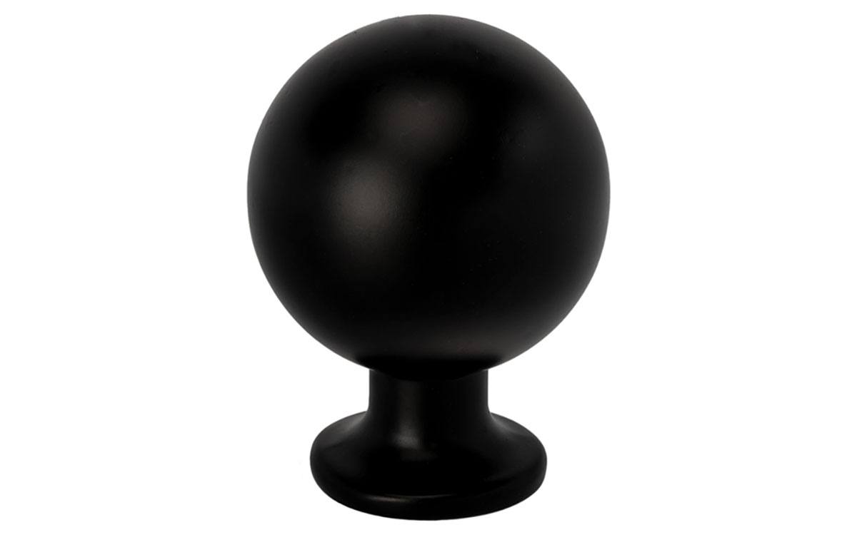 Knopp 'Miles' Svart