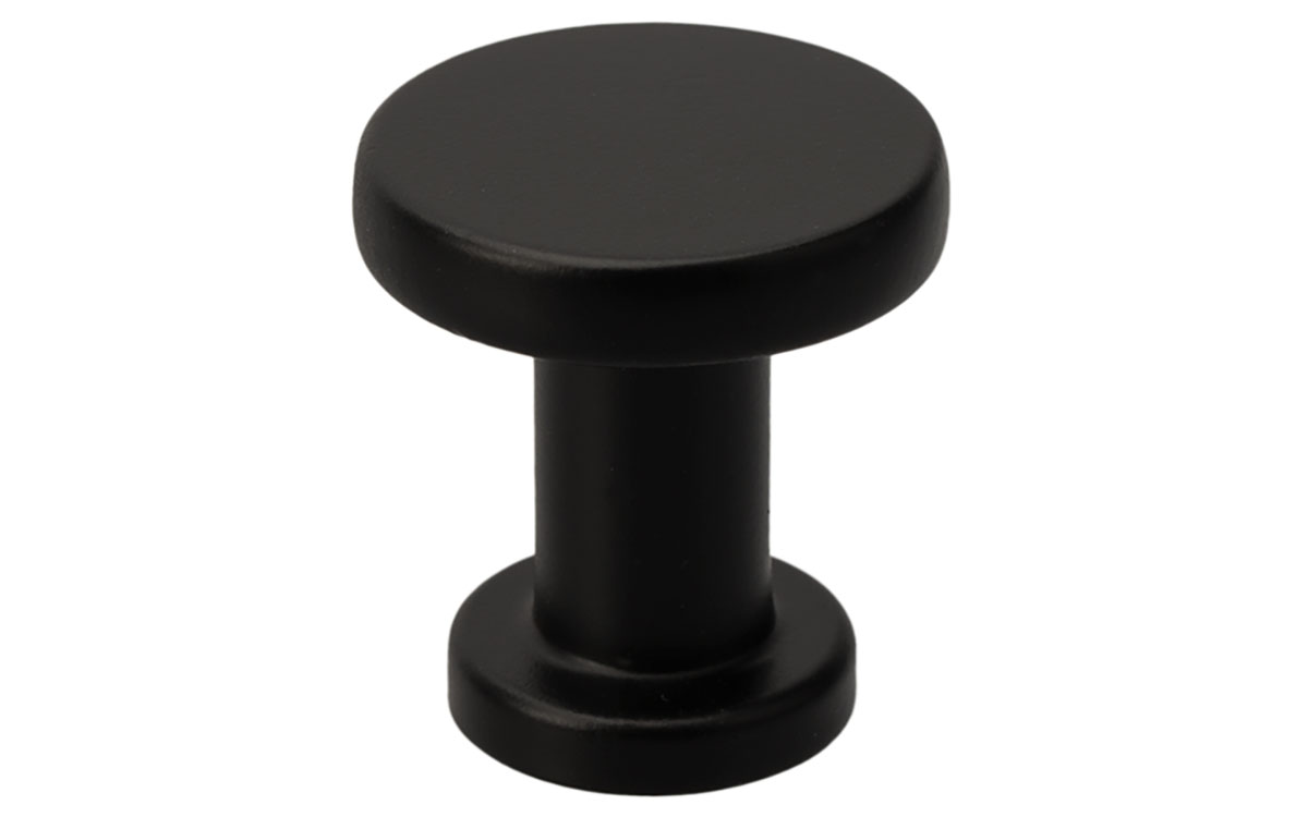 Knopp 'Plinth' Ø20 x 21 mm, fot  Ø 14 mm