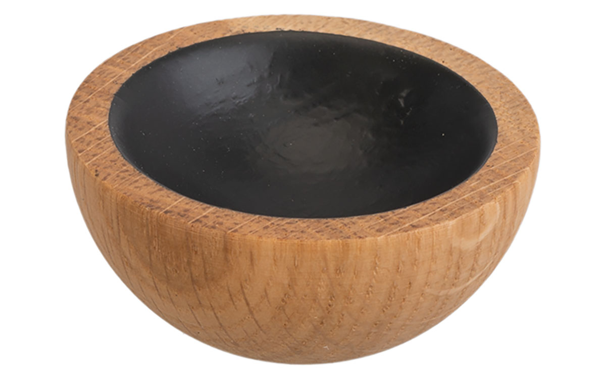 Knopp 'Semi' Ek / Svart