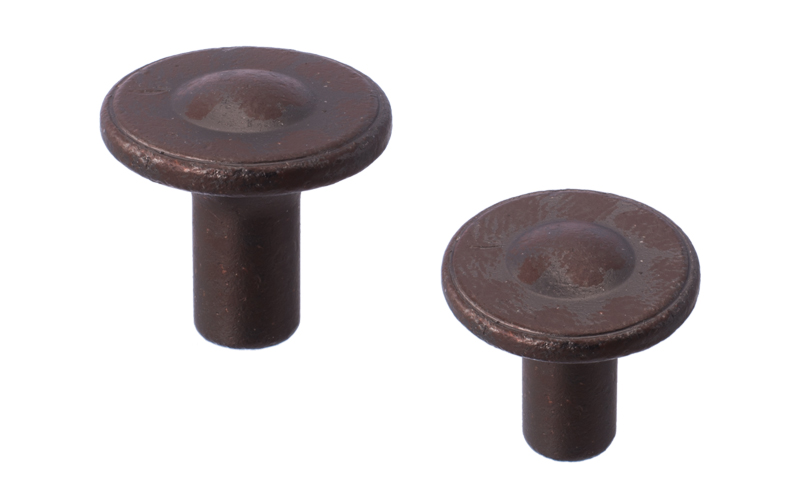 Knopp "Sign" Rostfinish