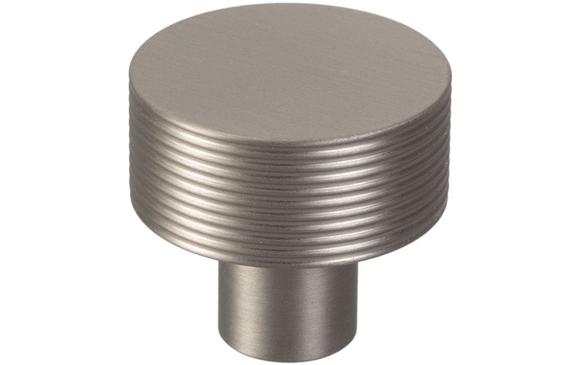Knopp 'Small Wire Slim' Rostfri Look Räfflad
