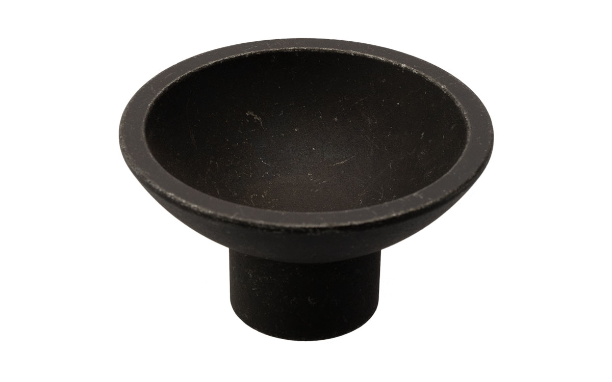Knopp 'Tazza' Svart / Järn