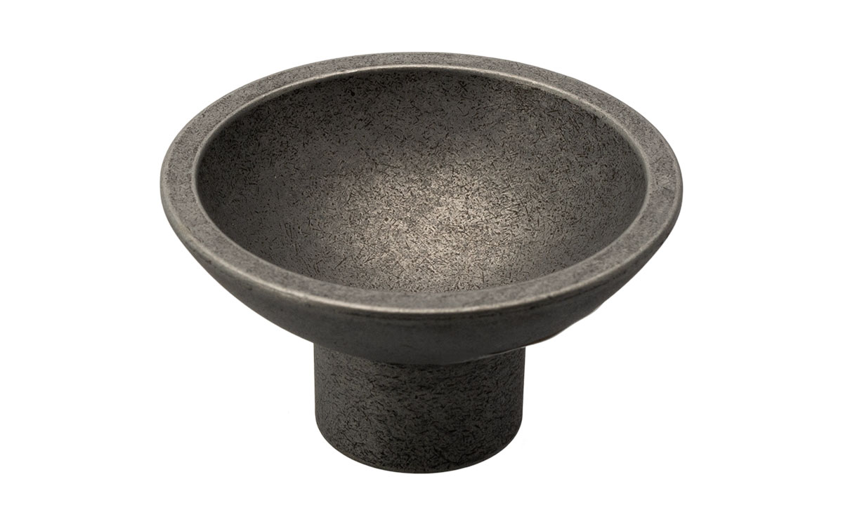 Knopp 'Tazza' Järnfinish