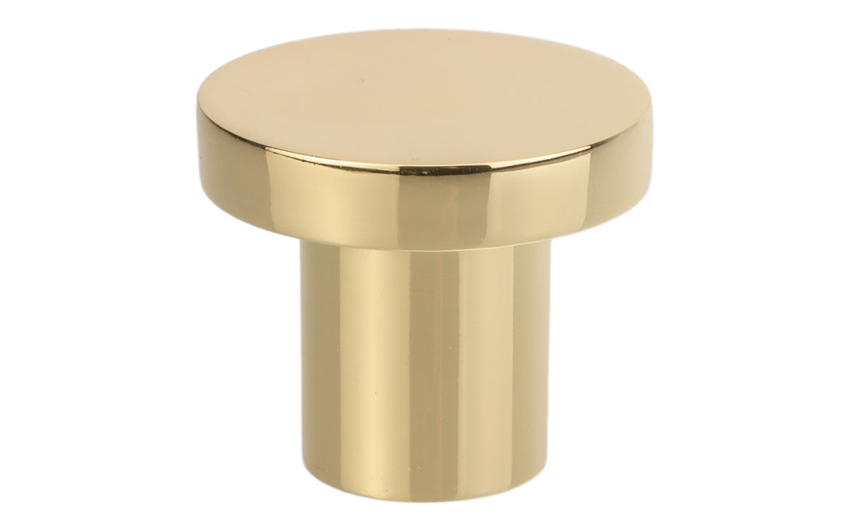 Knopp 'Zoe' Blank Mässing