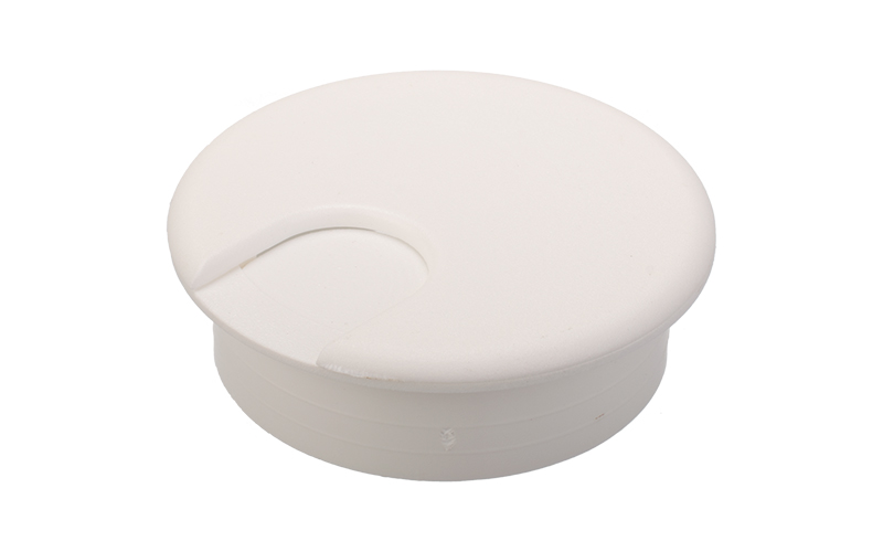 Kabelgenomföring Ø 60 mm Vit