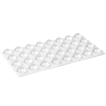 Luckdämpare Ø16x7,9 Halvrund 32-pack