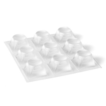 Luckdämpare 20x20x13,2 Fyrkantig 18-pack