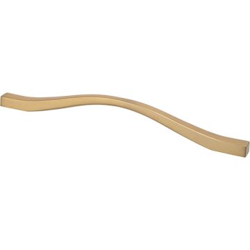 Handtag "Fluid" Borstad Mässing