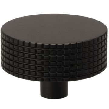 Knopp 'Check' Svart