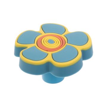 Barnknopp 'Kid Line' Blomma Blå Gul