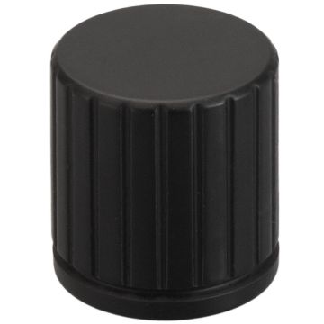 Knopp 'Grooves' Svart