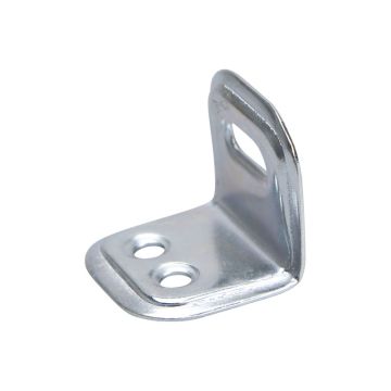 Möbelvinkel 27x30x27 mm – Elförzinkad Stål