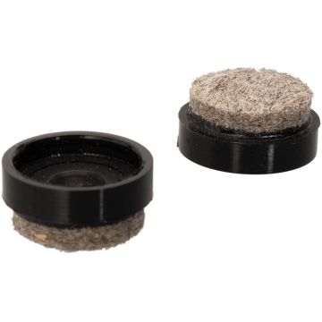 QuickClick Möbeltass Ø 17 mm – Svart