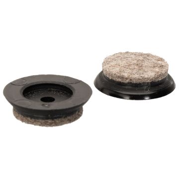 QuickClick Möbeltass Ø 25 mm – Svart
