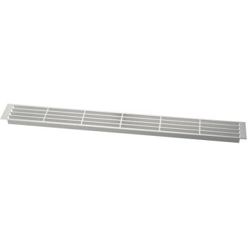 Ventilationsgaller 570 x 62 mm Silver