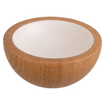 Knopp 'Semi' Ek / Vit