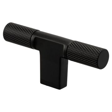 Knopp 'T-Arc' Svart Lättrad