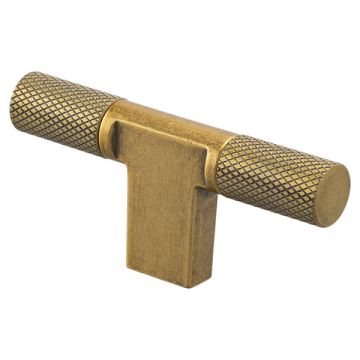 Knopp 'T-Arc' Vintage Guld Lättrad