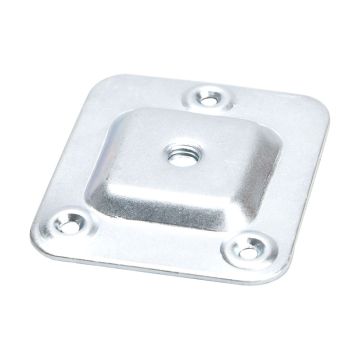 Fästplatta M8 66x58 mm stål