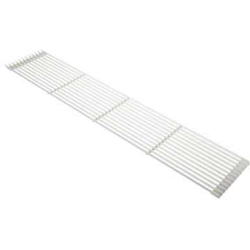 Ventilationsgaller 596 x 117 mm Vit