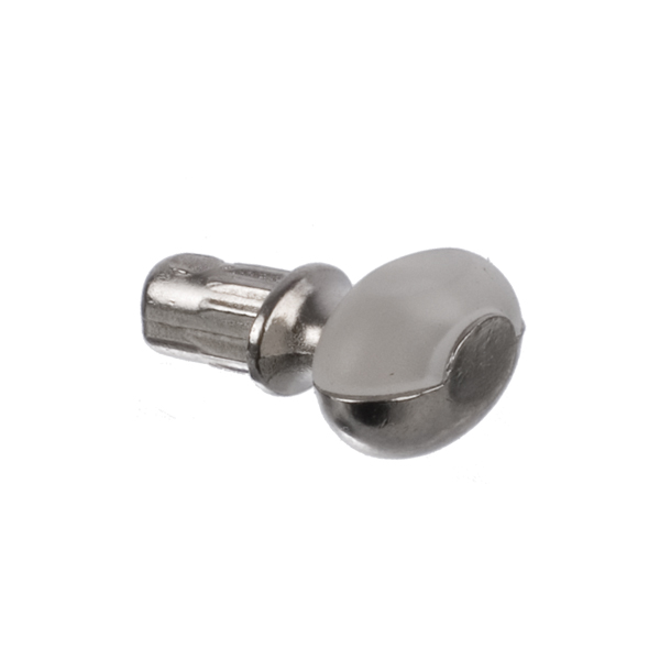Glashyllbärare Dream med 5 mm tapp, transparent