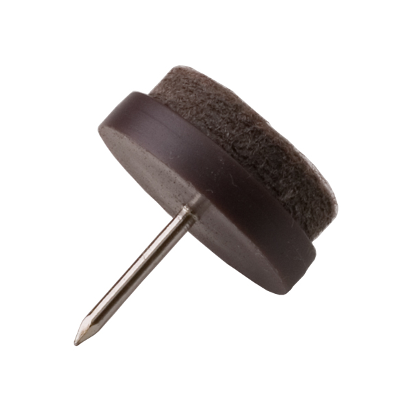 Möbeltass med spik ø20 mm Brun