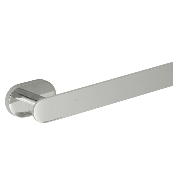 Handduksstång 'Oval' Blank Krom
