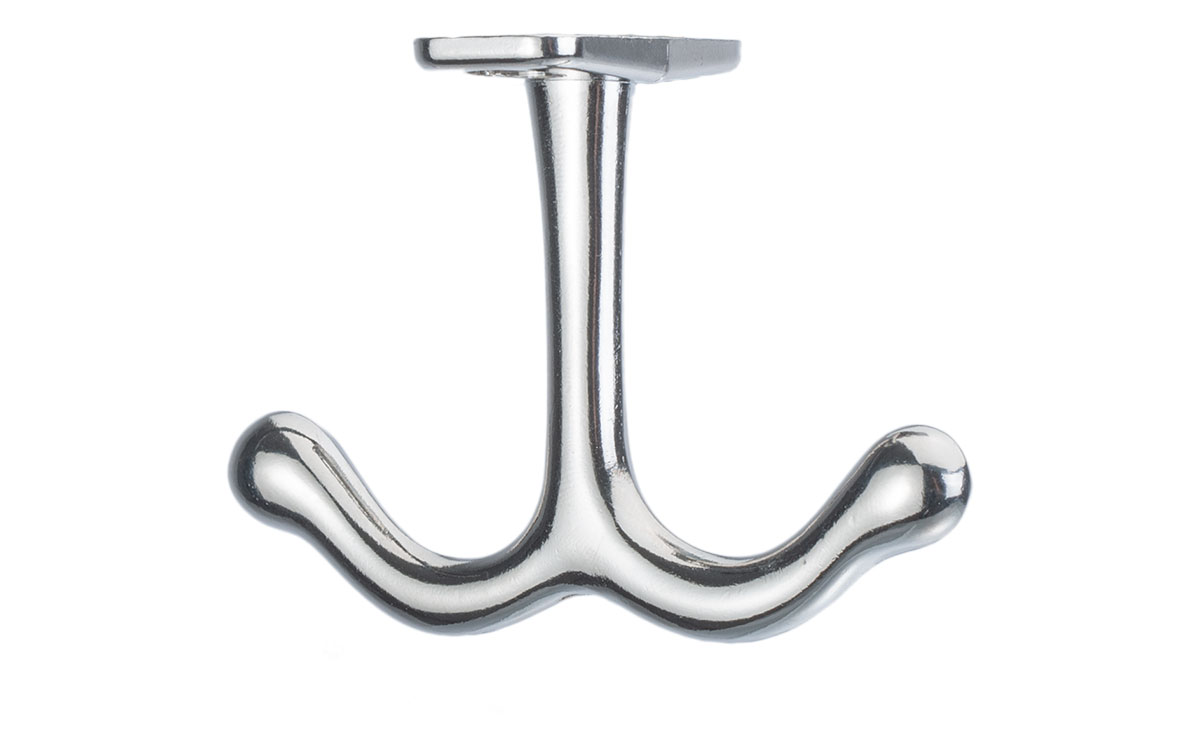 Dubbelkrok 'Anchor' Blank Nickel