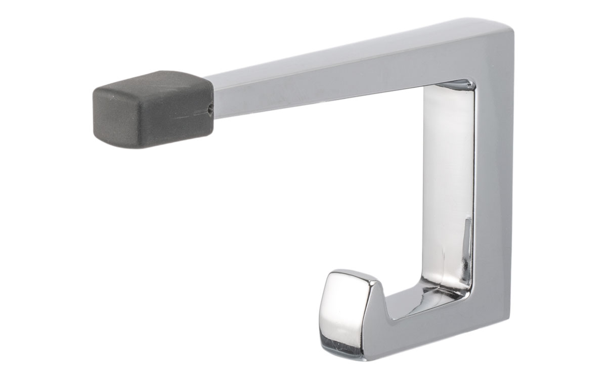 Krok / Dörrstopp 'Blitz' Blank Krom