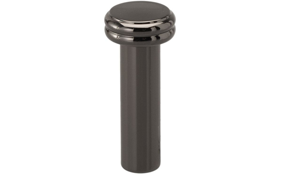 Knopp / Krok 'Mila' Svart Krom