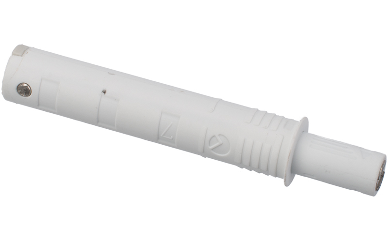 K Push TECH 14 med Magnet Vit