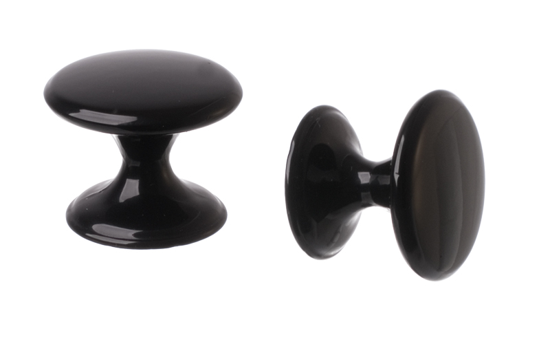 Knopp "Basic" Svart