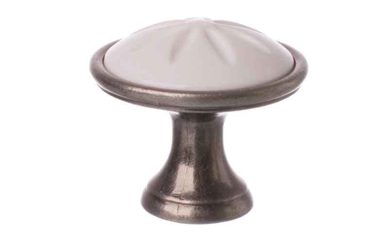 Knopp "Colmar" Tenn / Vit