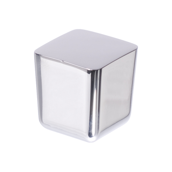 Knopp 'Square Mini' Blank Krom